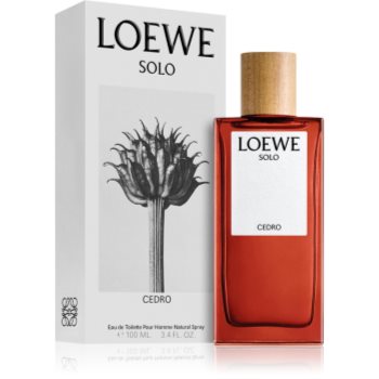 Loewe Solo Cedro Eau de Toilette pentru bărbați - imagine 3